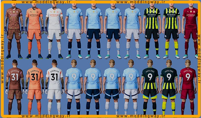 کیت پک Manchester City FC 2024-2025