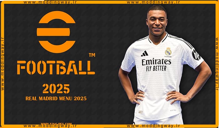 منو گرافیکی Real Madrid Menu 2025