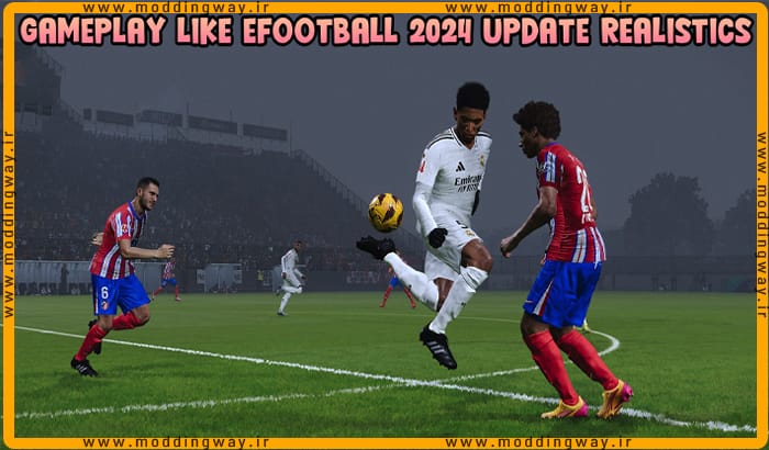 گیم پلی Like eFootball 2024