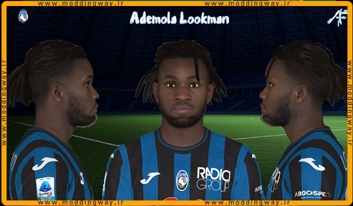 فیس Ademola Lookman برای PES 2017 - آپدیت 2 مهر 1403