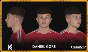 فیس Daniel Gore برای PES 2017 - آپدیت 8 مهر 1403
