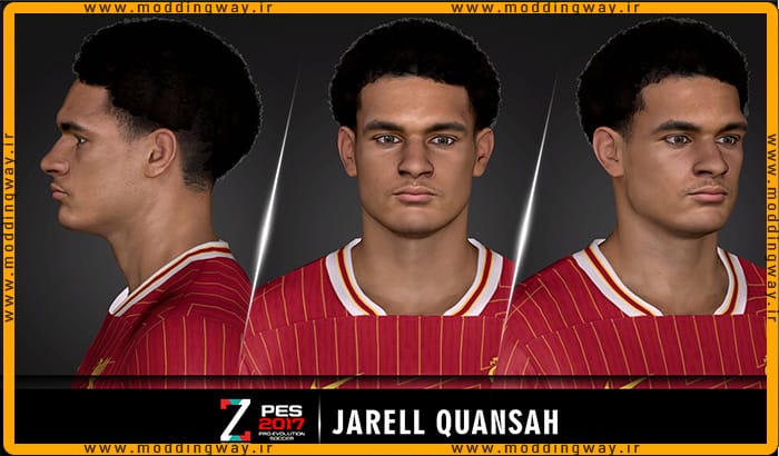 فیس Jarell Quansah برای PES 2017