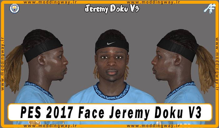 فیس Jeremy Doku برای PES 2017