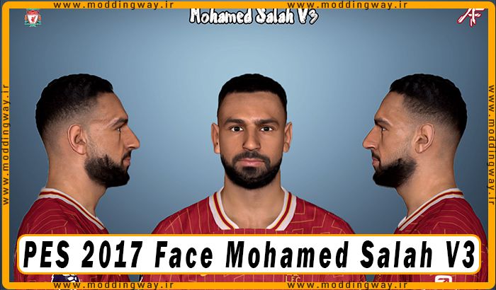 فیس Mohamed Salah برای PES 2017