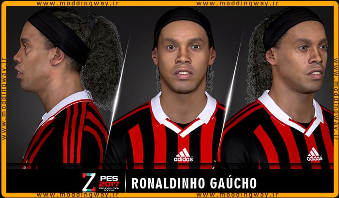 فیس Ronaldinho برای PES 2017
