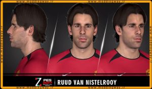 فیس Ruud van Nistelrooy برای PES 2017