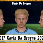 فیس Kevin De Bruyne برای PES 2017 - آپدیت 5 مهر 1403