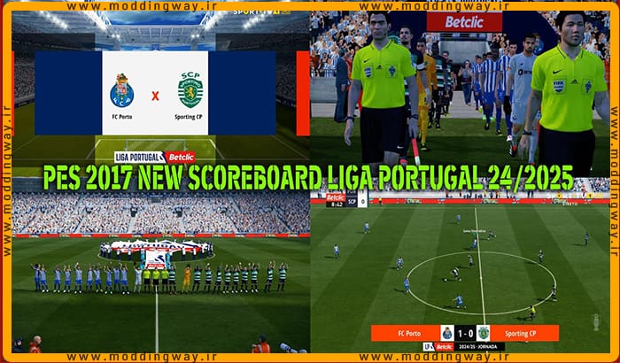 PES 2017 NEW SCOREBOARD LIGA PORTUGAL 24-2025