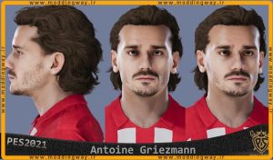 فیس Antoine Griezmann برای PES 2021 - آپدیت 19 شهریور 1403