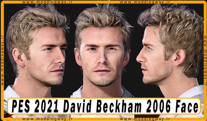 فیس David Beckham 2006 برای PES 2021