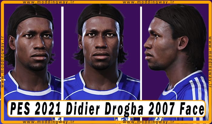 فیس Didier Drogba 2007 برای PES 2021