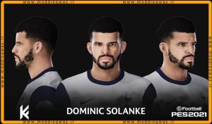 فیس Dominic Solanke برای PES 2021