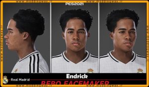 فیس Endrick Felipe برای PES 2021 - آپدیت 23 شهریور 1403