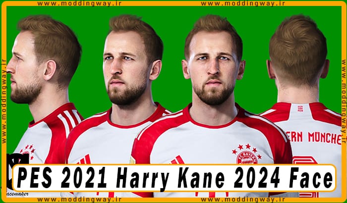 فیس Harry Kane برای PES 2021 - آپدیت 26 شهریور 1403