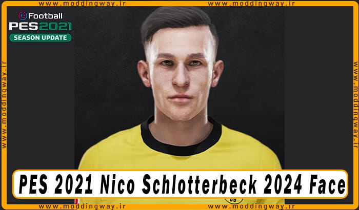 فیس Nico Schlotterbeck برای PES 2021 - آپدیت 7 مهر 1403