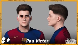 فیس Pau Victor برای PES 2021