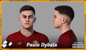 فیس Paulo Dybala برای PES 2021 - آپدیت 25 شهریور 1403