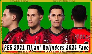 فیس Tijjani Reijnders برای PES 2021