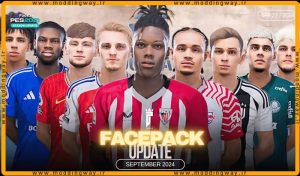 فیس پک Facepack Update 2024 v27 برای PES 2021
