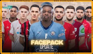 فیس پک Facepack Update 2024 v28 برای PES 2021