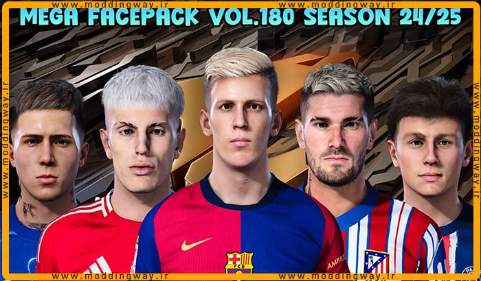 فیس پک new season 24/25 v180