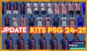 کیت پک PSG 2024-2025