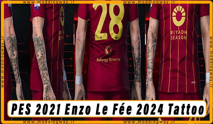 تتو Enzo Le Fee برای PES 2021