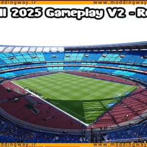 گیم پلی eFootball 2025 v2 برای PES 2021 | مودینگ وی