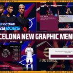 منو گرافیکی FC BARCELONA 2025
