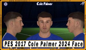 فیس Cole Palmer برای PES 2017 - آپدیت 21 مهر 1403