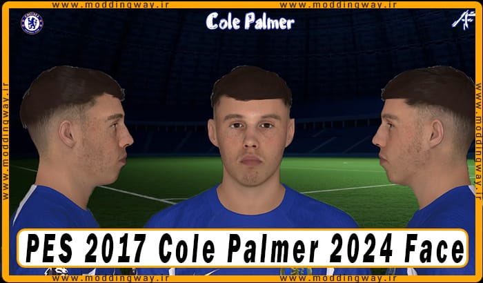 فیس Cole Palmer برای PES 2017 - آپدیت 21 مهر 1403