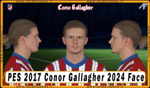 فیس Conor Gallagher برای PES 2017 - آپدیت 13 مهر 1403