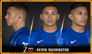 فیس Deivid Washington برای PES 2017
