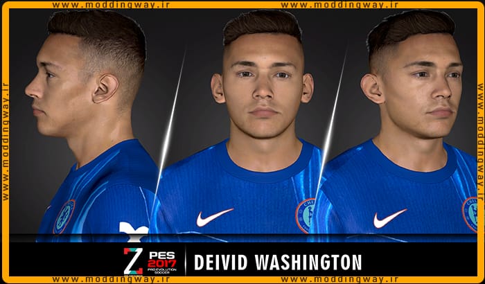 فیس Deivid Washington برای PES 2017