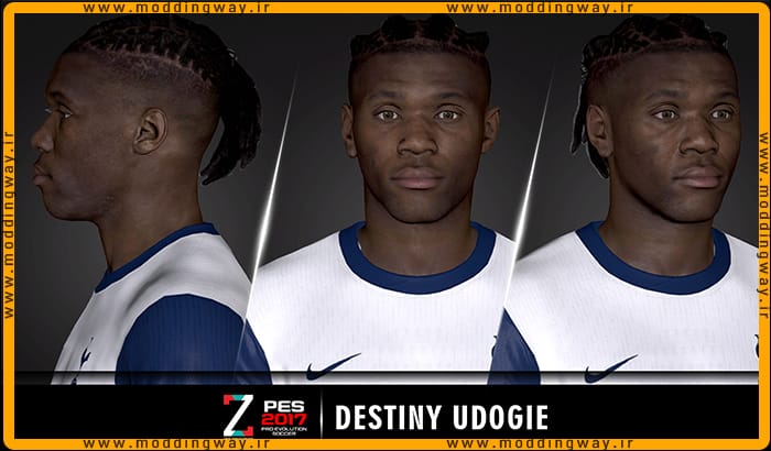 فیس Destiny Udogie برای PES 2017