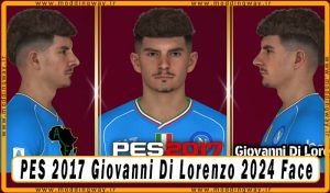 فیس Giovanni Di Lorenzo برای PES 2017 - آپدیت 22 مهر 1403