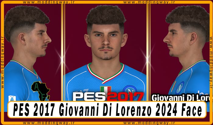 فیس Giovanni Di Lorenzo برای PES 2017 - آپدیت 22 مهر 1403