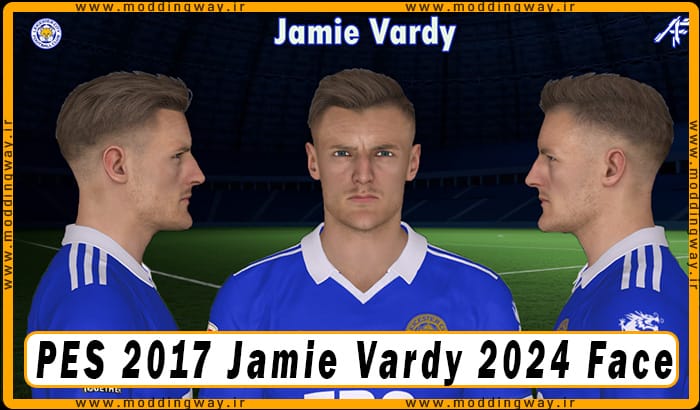 فیس Jamie Vardy برای PES 2017