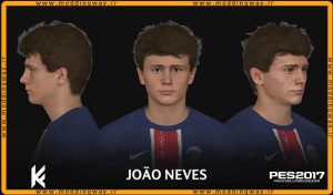 فیس Joao Neves برای PES 2017