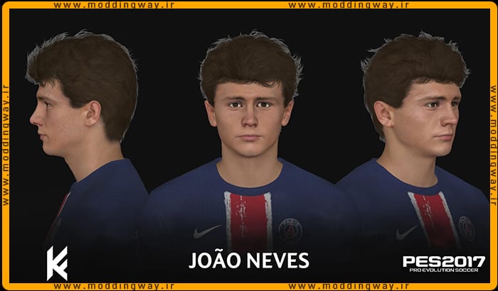 فیس Joao Neves برای PES 2017