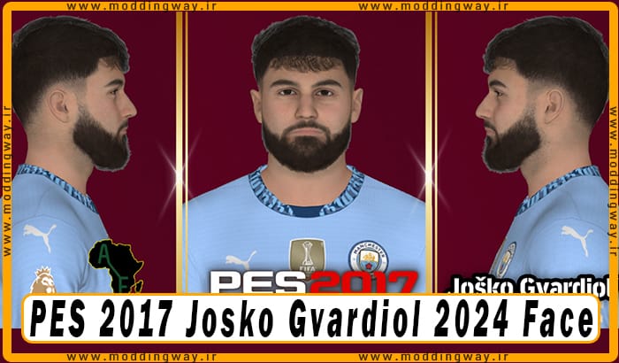 فیس Josko Gvardiol برای PES 2017