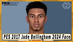 فیس Jude Bellingham برای PES 2017 - آپدیت 16 مهر 1403