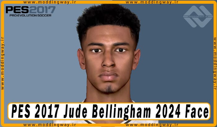فیس Jude Bellingham برای PES 2017 - آپدیت 16 مهر 1403