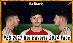 فیس Kai Havertz برای PES 2017 - آپدیت 22 مهر 1403