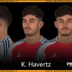 فیس Kai Havertz برای PES 2017 - آپدیت 30 مهر 1403