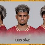 فیس Luis Diaz 2024 برای PES 2017 - آپدیت 26 مهر 1403