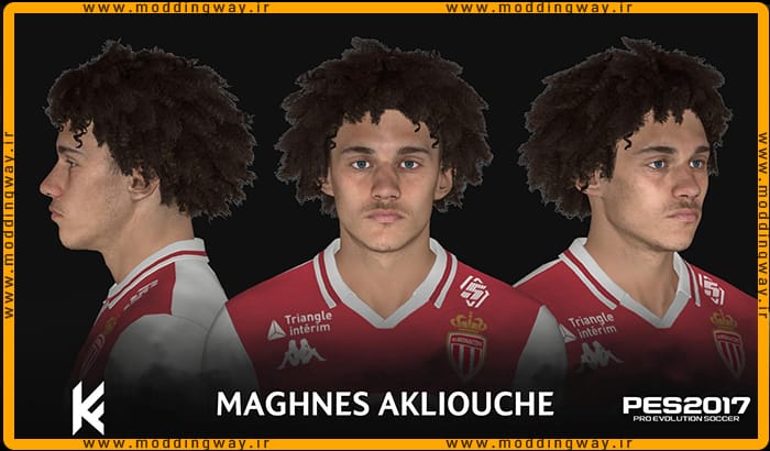 فیس Maghnes Akliouche برای PES 2017