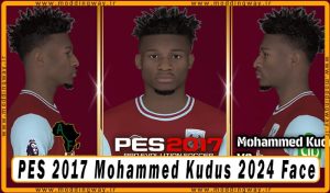 فیس Mohammed Kudus برای PES 2017