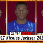 فیس Nicolas Jackson برای PES 2017 - آپدیت 29 مهر 1403