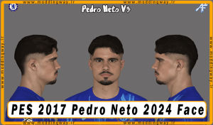 فیس Pedro Neto برای PES 2017 - آپدیت 2 دی 1403